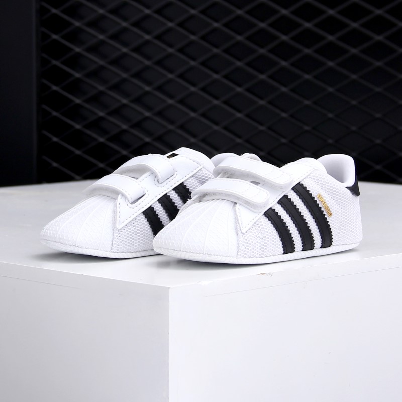 Adidas Shoes Superstar - รองเท้าผ้าใบกีฬาเด็กผู้ชายอาดิดาส ซุปเปอร์สตาร์ คริบของแท้ S79916