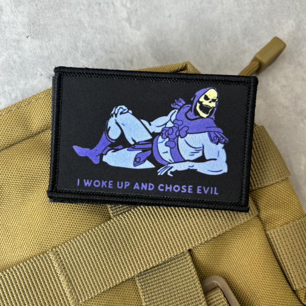 I WOKE UP และ CHOSE EVIL ยุทธว - Urban Backpack Tactical บทวิจารณ์และราคา