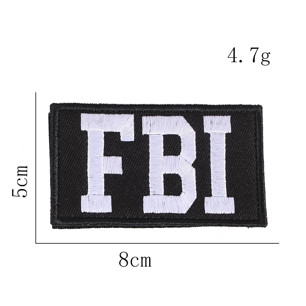 แพทช์ FBI 2 ชิ้น ตราสัญลักษณ์ต - Urban Backpack Tactical บทวิจารณ์และราคา